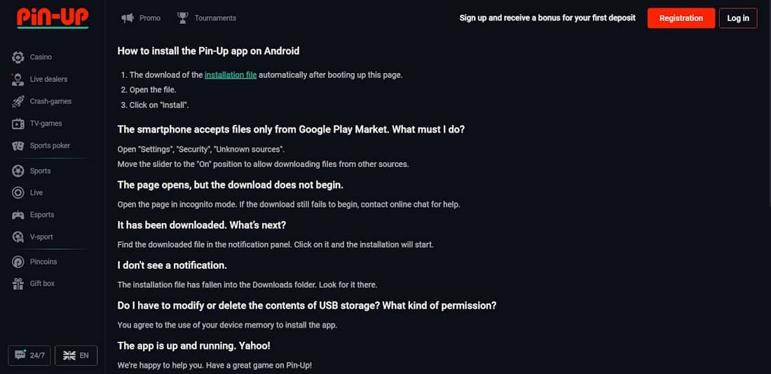 install the gambling program get the mobile version
